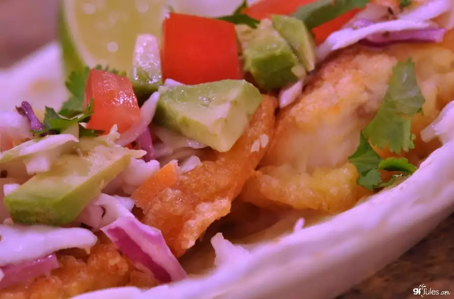 gluten free fish taco