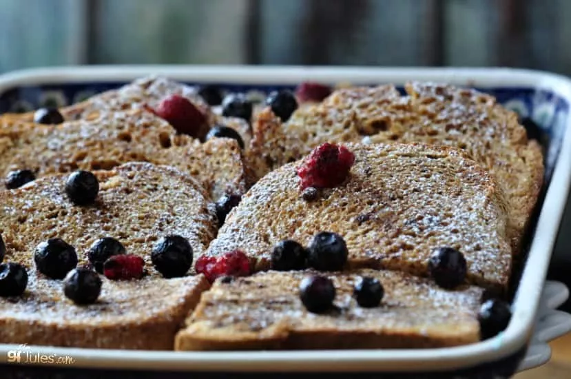 gluten free french toast casserole - gfJules