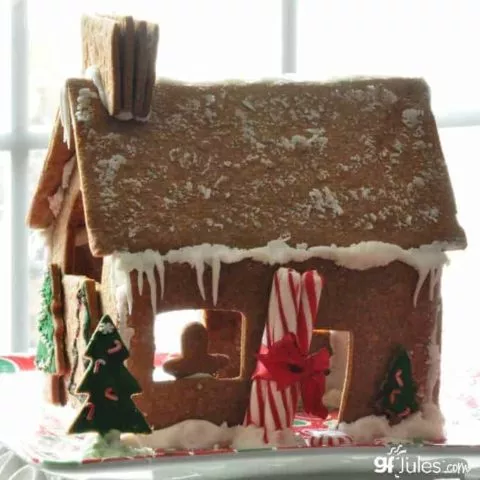 gluten free gingerbread house - gfJules