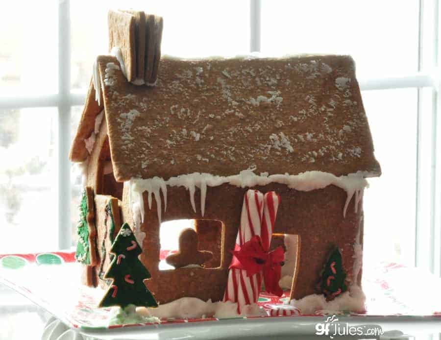 gluten free gingerbread house