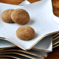 gluten free gingersnaps on stars - gfJules