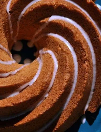 gluten free honey apple cake spiral - gfJules.com