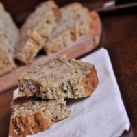 Pea-Powered Gluten Free Zucchini Bread