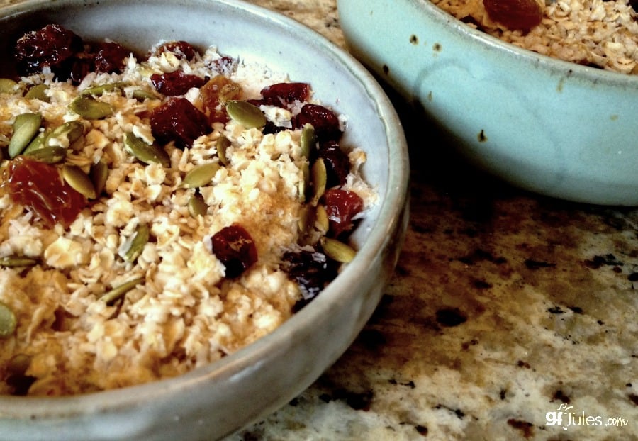 gluten free oatmeal breakfast