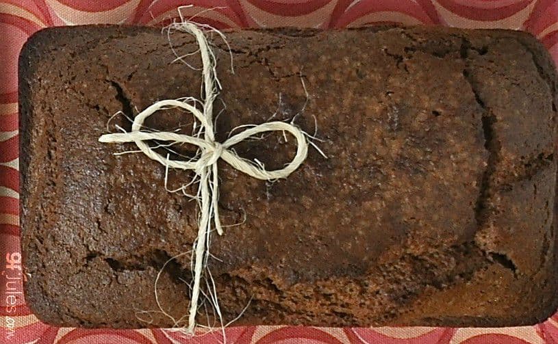 gluten free pumpkin bread bow - gfJules