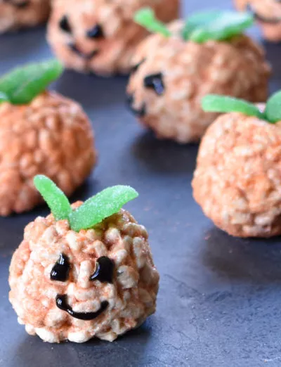 gluten free pumpkin rice crispy treats CU | gfJules