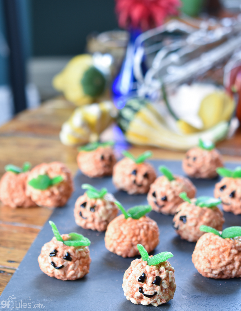 gluten free pumpkin rice crispy treats | gfJules