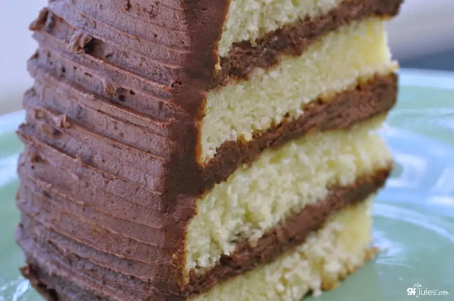 Yellow Sheet Cake with Chocolate Frosting - Sally's Baking Addiction
