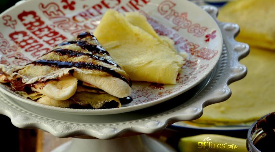 gluten free crepes banana