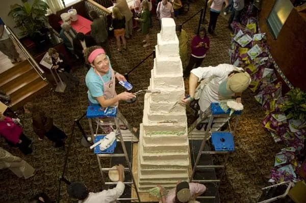 Gluten Free Cake - World's Tallest not birthday