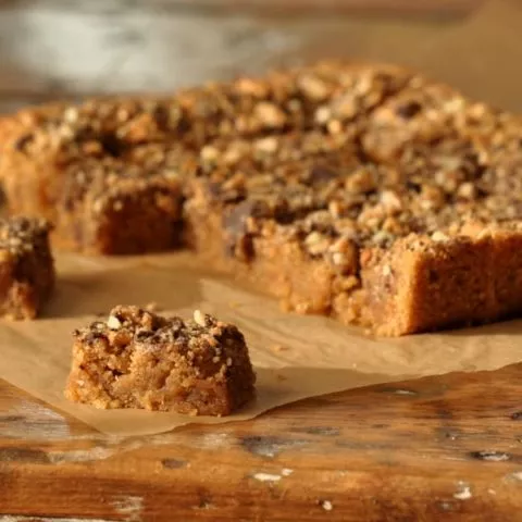 peanut butter blondies