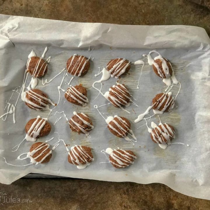 gluten free pumpkin cookies on pan (1)