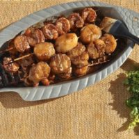 Apple butter siracha marinade