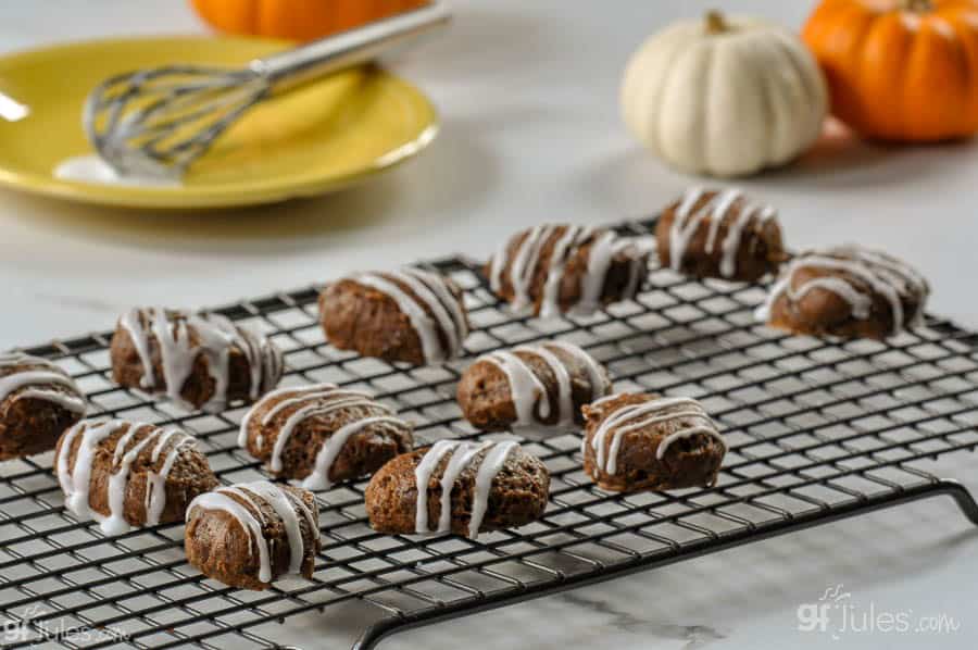 vegan gluten free pumpkin cookies H