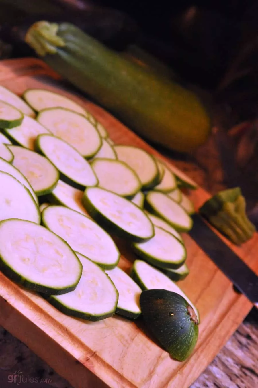 zucchini slices