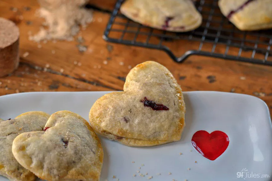 gluten free mini hearts for valentine's day gfJules