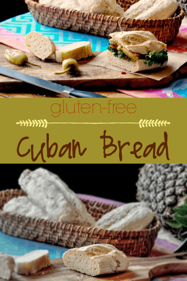 This gluten free Cuban Bread recipe creates a soft, spongy loaf with a crunchy crust that so distinctively makes every sandwich that much better.
