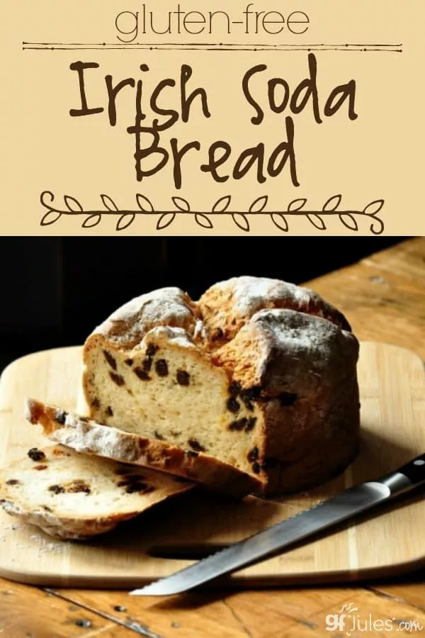 Gluten Free Irish Soda Bread by gfJules is not overly dense, has just the right amount of sweetness, and a lovely crust!