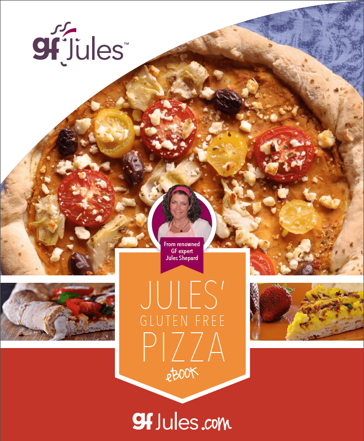 gfJules Pizza eBook Cover for Gluten Free stuffed Crust Pizza recipe post