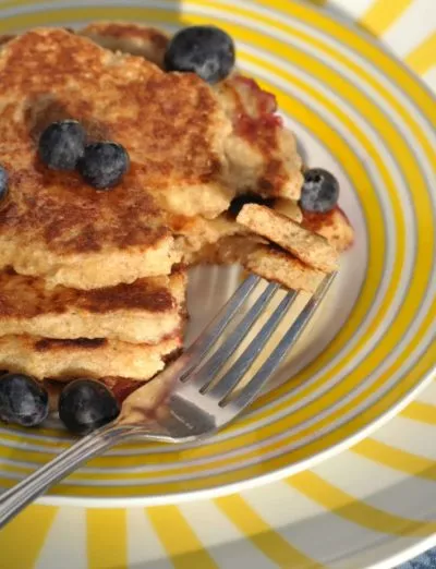 gluten free granola pancakes