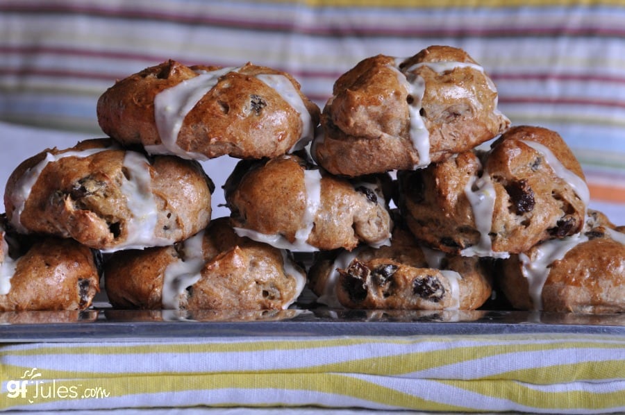 gluten free hot cross buns banner