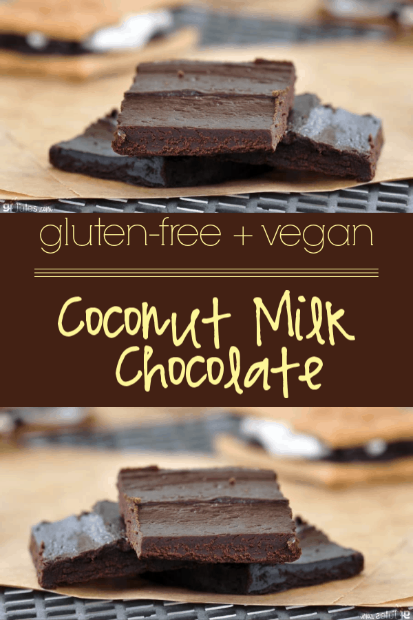This easy vegan milk chocolate recipe makes coconut milk chocolate with the cocoa you probably already have in your cupboard!