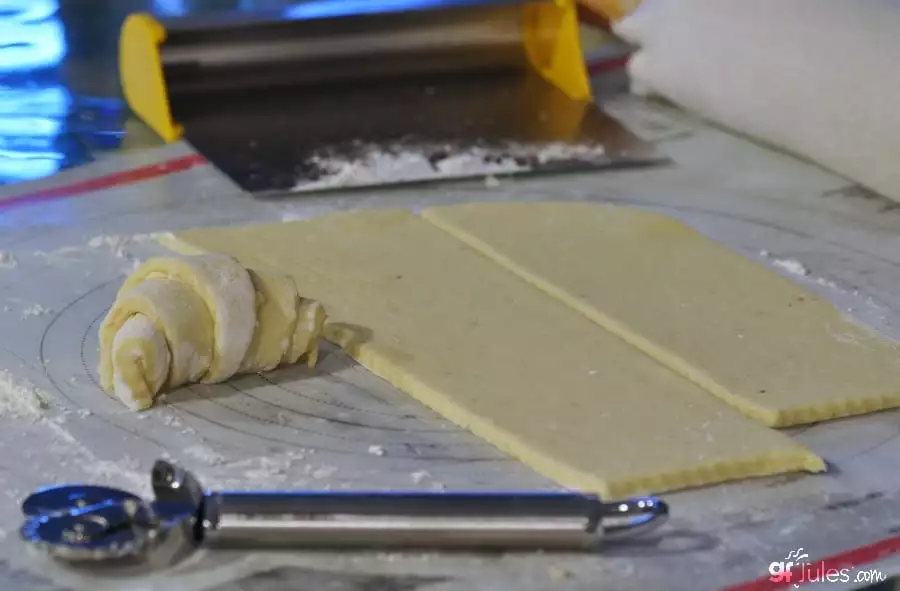 gluten free crescent rolls making 2 - gfJules