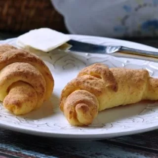 gluten free crescents with butter - gJules