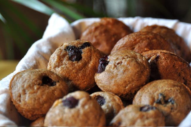 gluten free blueberry muffin basket