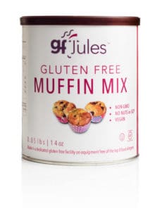 gfJules gluten free muffin mix