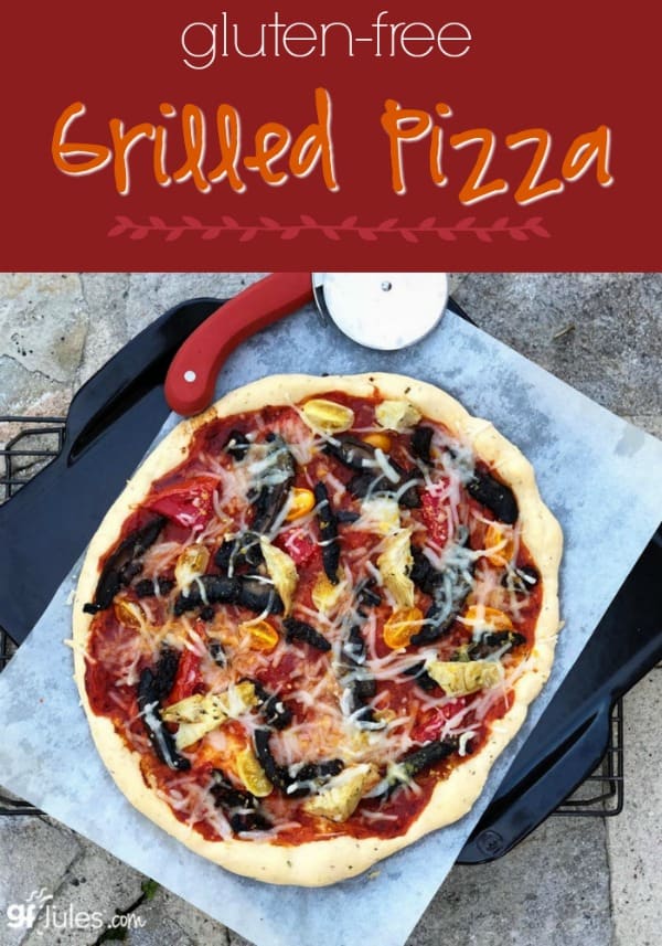 Gluten Free Grilled Pizza gfJules