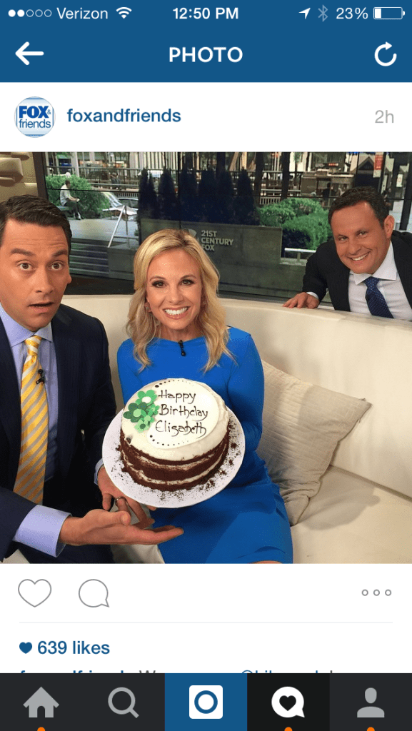 fox and friends gluten free cake