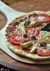 gluten free grilled pizza