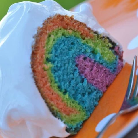 Gluten Free Rainbow Cake