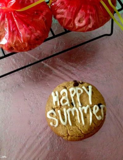 happy summer gluten free cookies