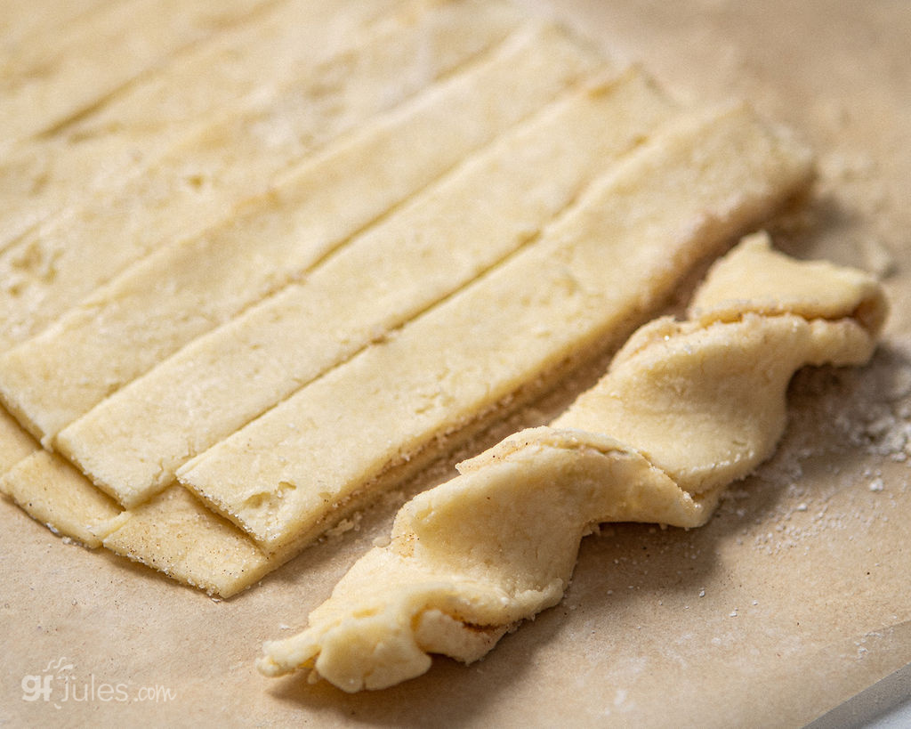 gluten free puff pastry cinnamon twists