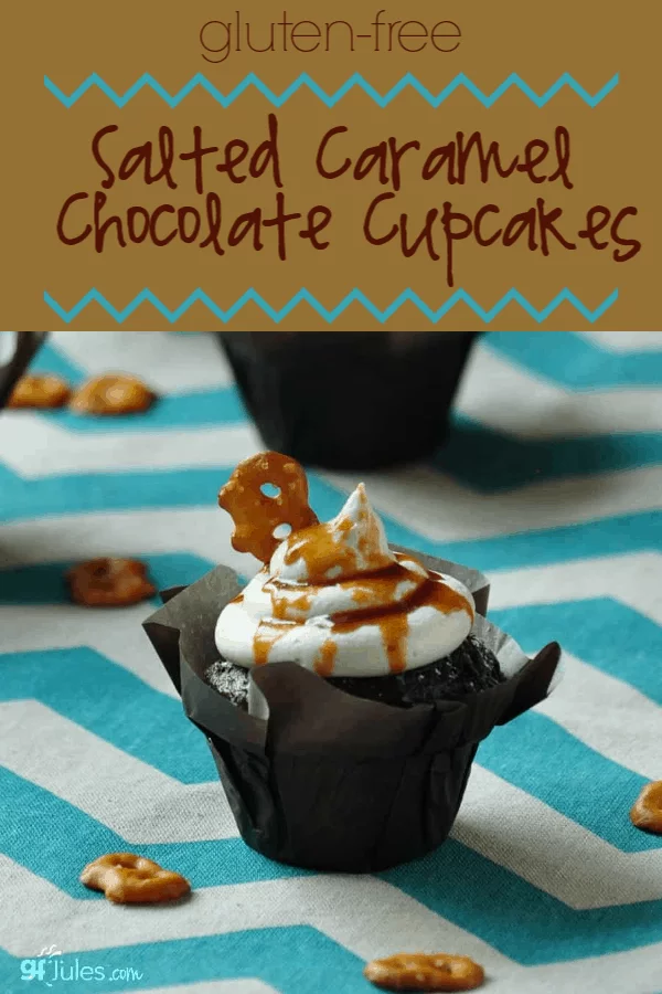 These gluten free Salted Caramel Chocolate Cupcakes are one of the best things that will ever cross your lips. Salty, sweet, creamy, spongy, drizzly...yum!