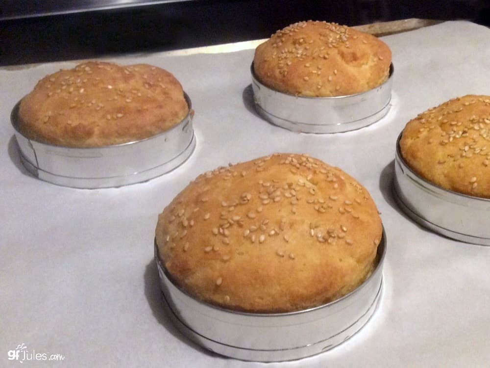 gluten free hamburger buns baked