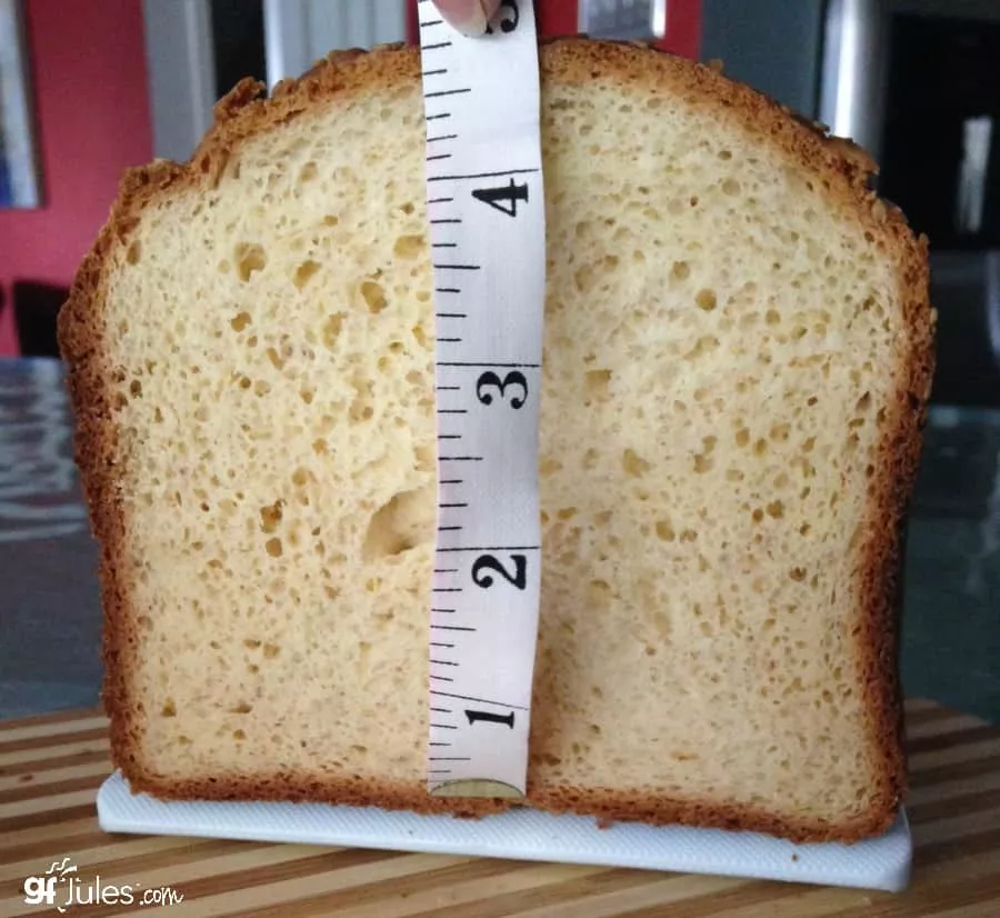tfal bread measurement