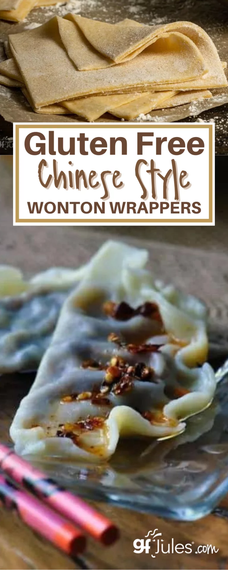 Gluten Free Wonton Wrapper your new goto recipe! gfJules