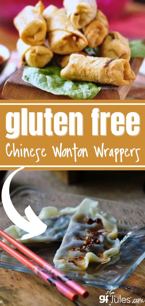 Gluten Free Eggroll Recipe - try with gluten free wonton wrappers - gfJules