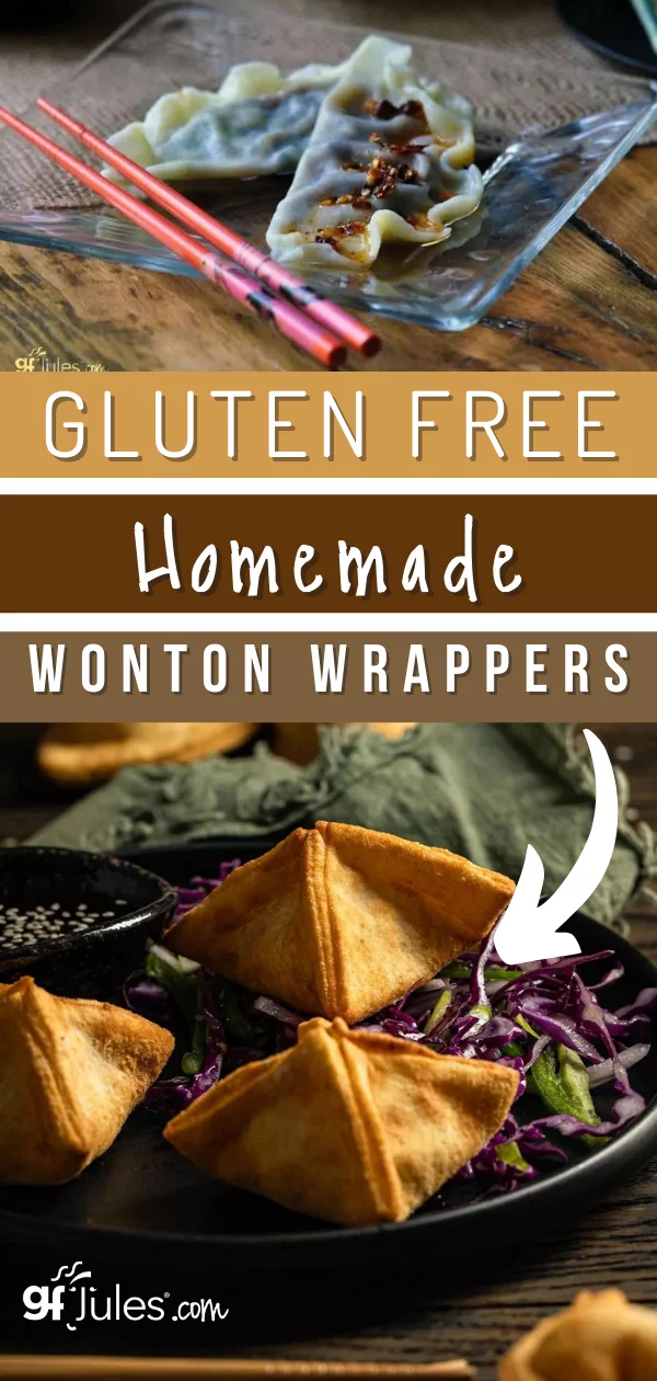Gluten Free Homemade Wonton Wrappers PIN