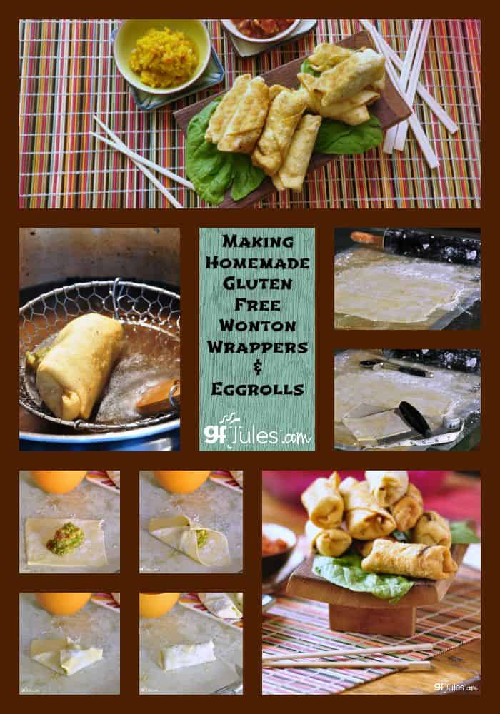 Making Gluten Free Wontons and Eggrolls by gfJules