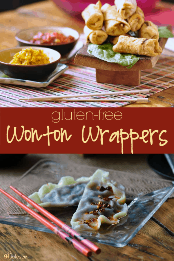 Gluten Free Wonton Wrappers by gfJules