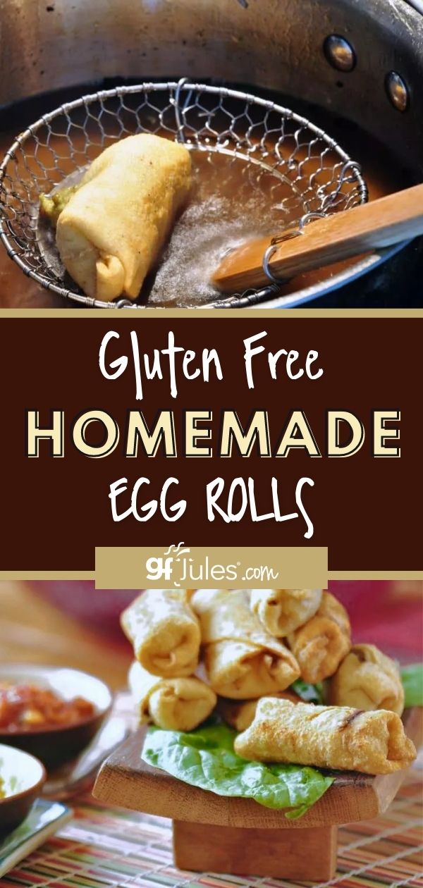 Crispy Gluten Free Egg Rolls