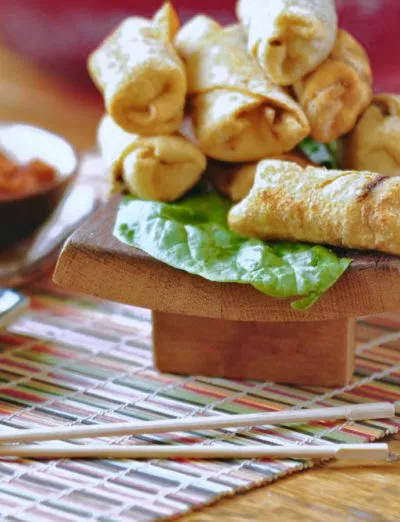 gluten free egg rolls | gfJules