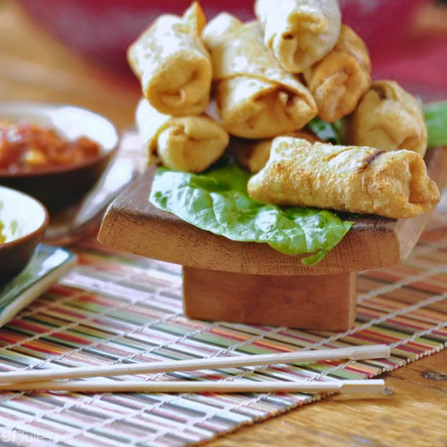 Homemade Egg Roll Wrappers (Just 3 Ingredients!) 