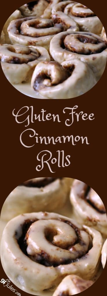 Gluten Free Cinnamon Rolls just like you've been missing! |gfJules.com