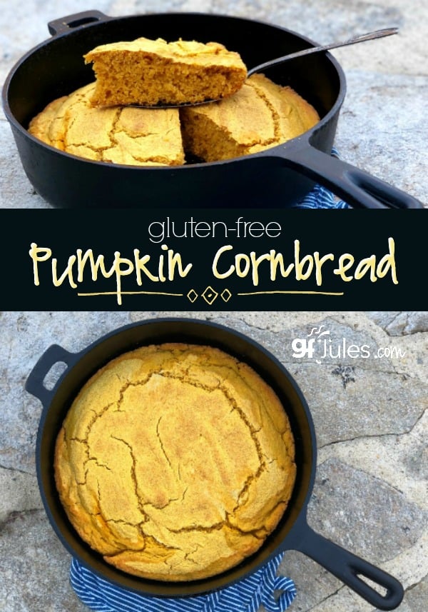 Gluten Free Pumpkin Cornbread or Muffins gfJules