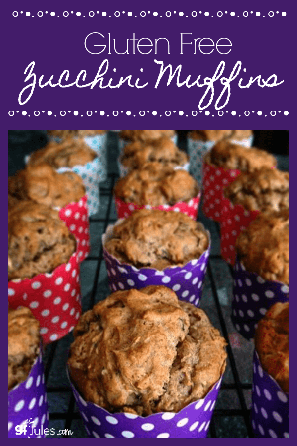 This gluten free Zucchini Muffin recipe is light, airy -- not oily like traditional zucchini breads. Enjoy without the guilt!